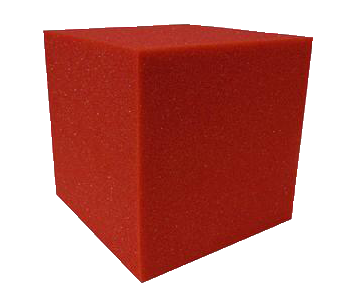 Foam Pit Cube Red