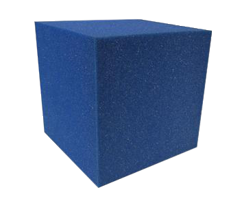 Blue Pit Foam Cube